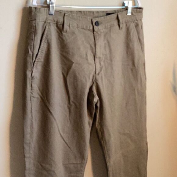 Adriano Goldschmied Brown Straight Leg Pants 36R - Picture 2 of 8